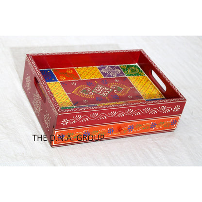 Wood Drawer Box Treasure Drawer Case