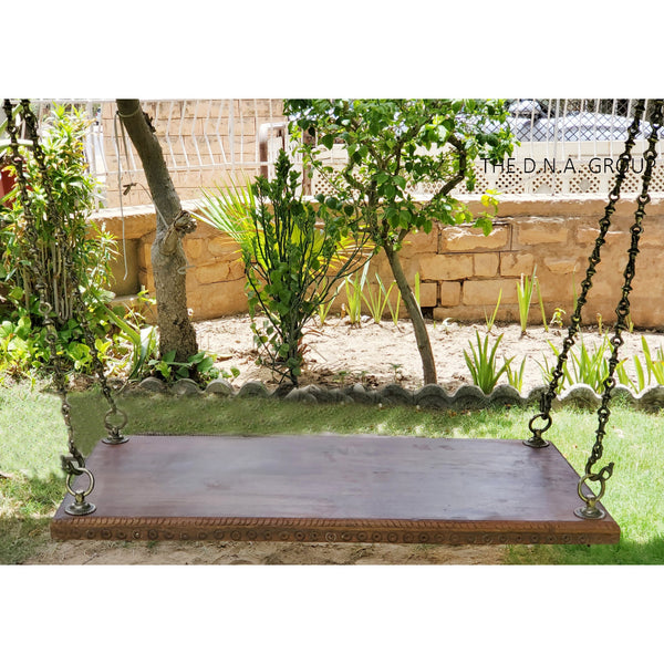 Wooden Swing, Balance Board, Garden 182 X 61 X 5