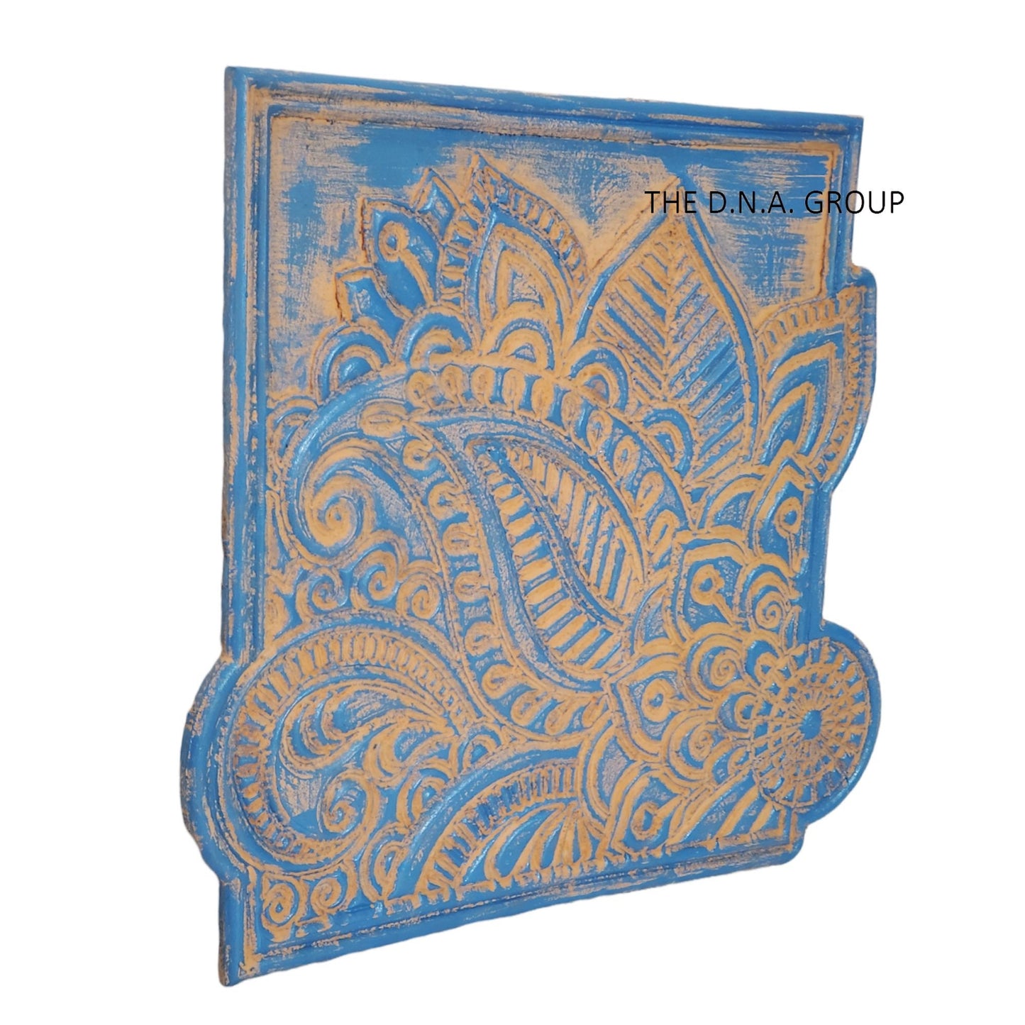 Wooden Hand Painted Floral Pattern, Model 1