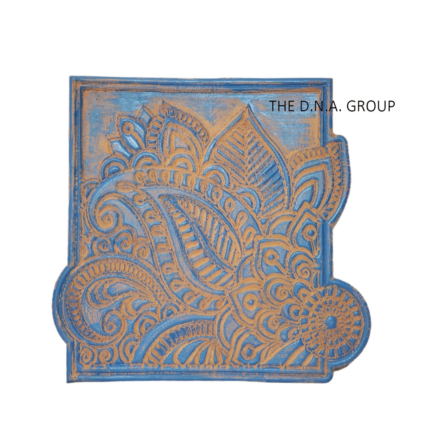 Wooden Hand Painted Floral Pattern, Model 1