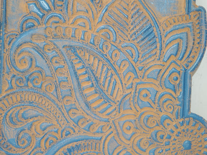 Wooden Hand Painted Floral Pattern, Model 1
