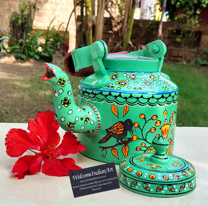 Aluminum Indian Tea Pot Elephant Model 1