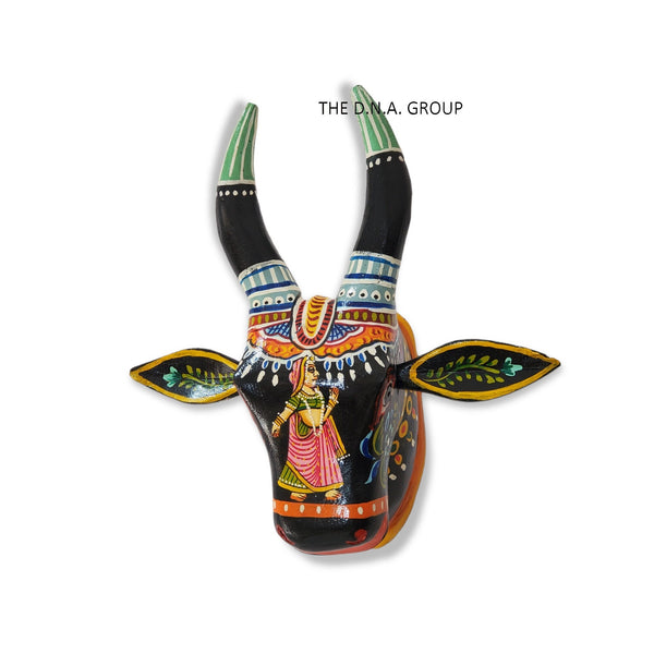 Wooden Animal Mask Wooden Wall Model 1
