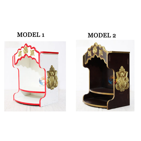 Wooden Handmade Temple Hand Painted