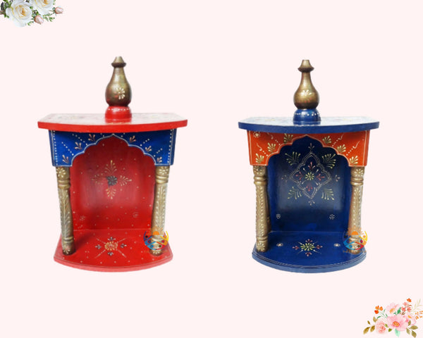 Indian Wooden Temple Small Hand Model