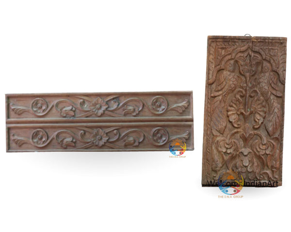 Antique Wooden Carved Wall Art Model 1