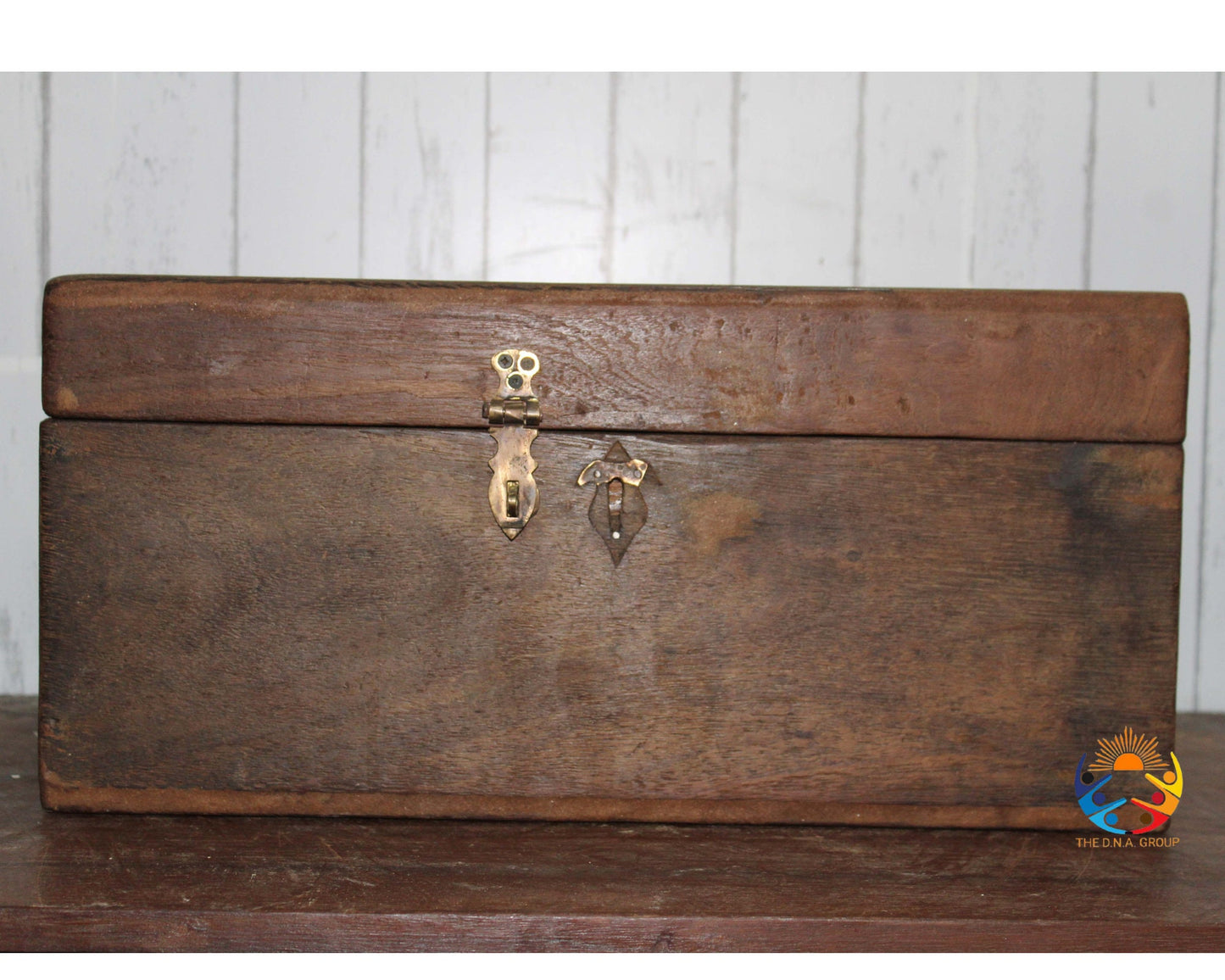 Vintage Wooden Tool Box Antique Model 1