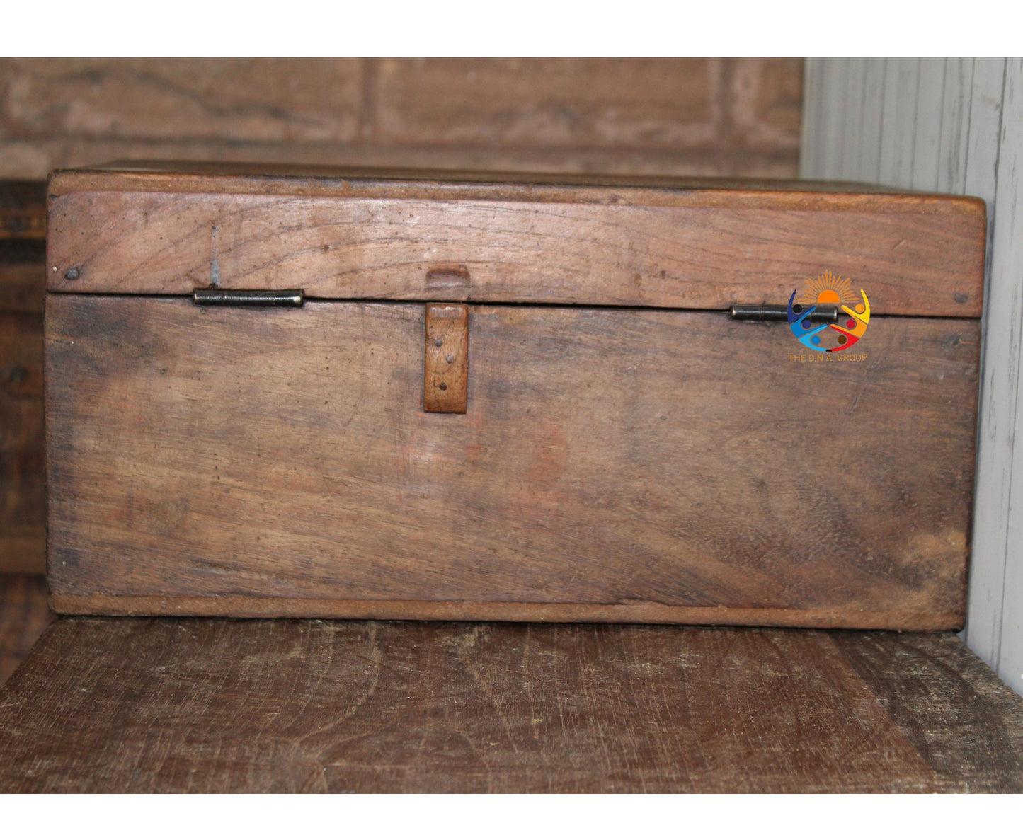 Vintage Wooden Tool Box Antique Model 1