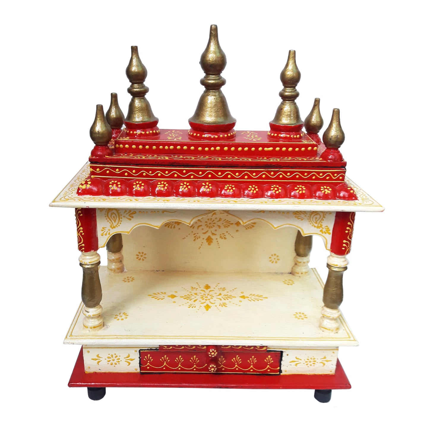 Wooden Temple Pooja Mandir For Wood
