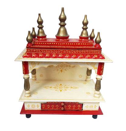 Wooden Temple Pooja Mandir For Wood