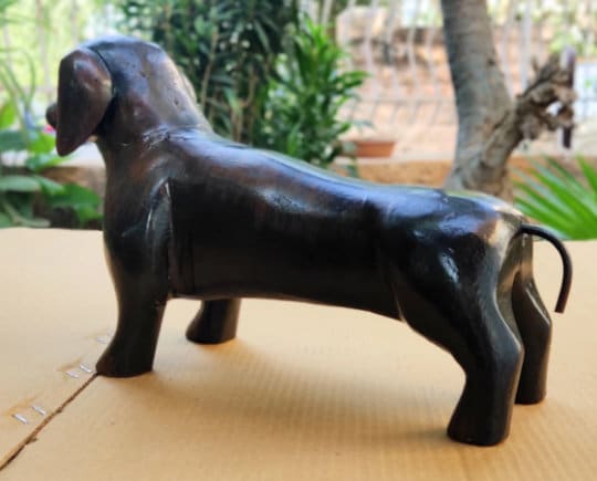Wooden Hand Painted Animal Statue Horse