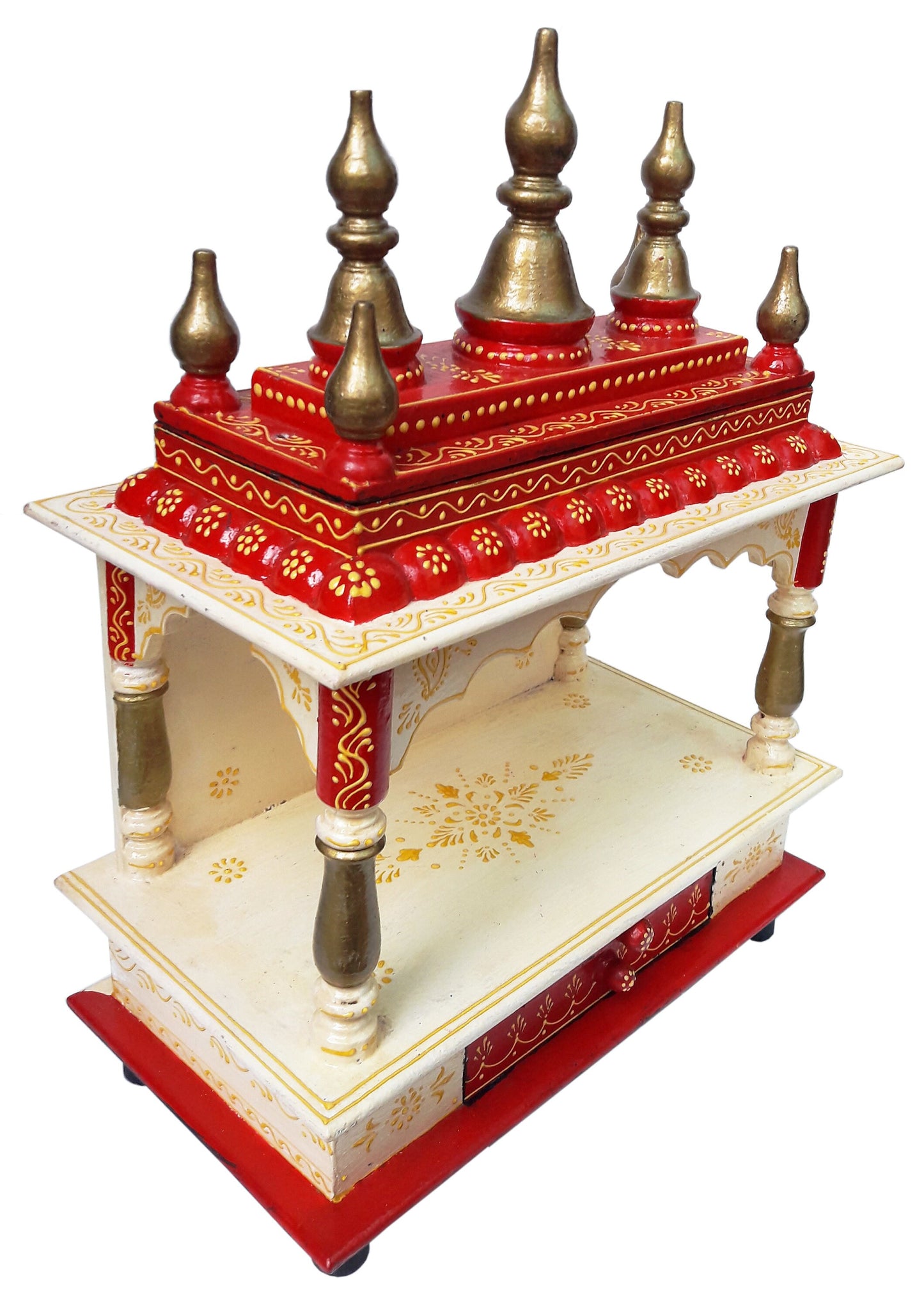 Wooden Temple Pooja Mandir For Wood