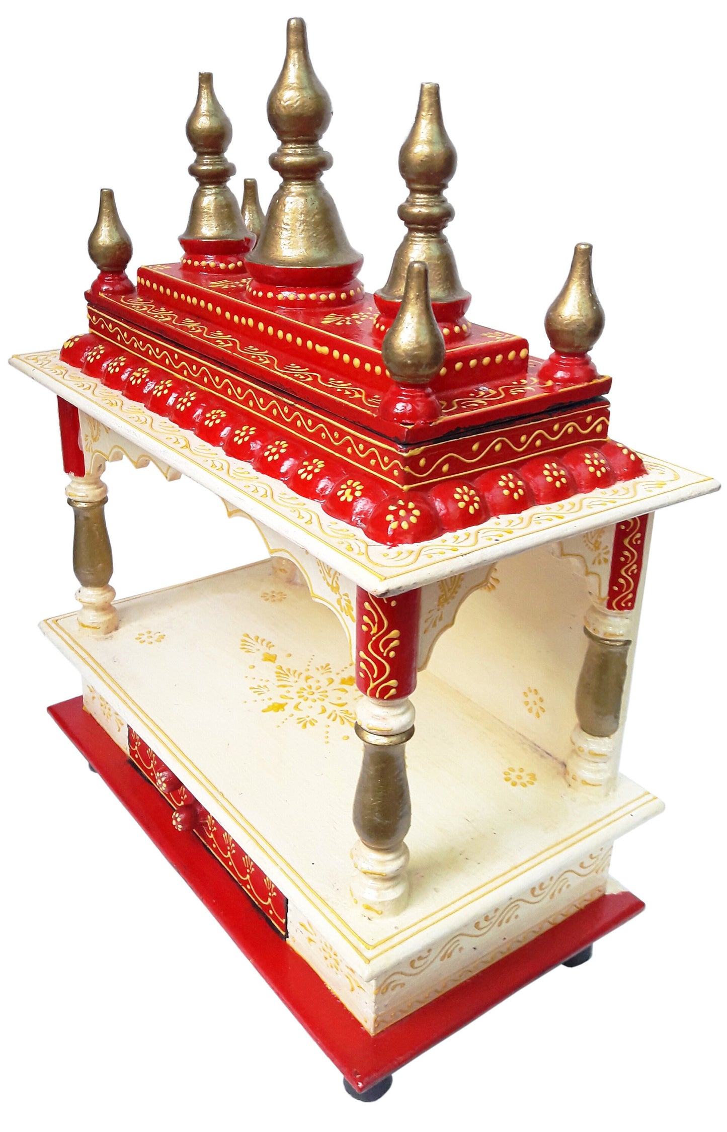 Wooden Temple Pooja Mandir For Wood