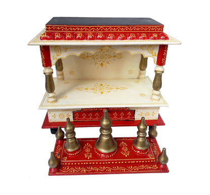 Wooden Temple Pooja Mandir For Wood