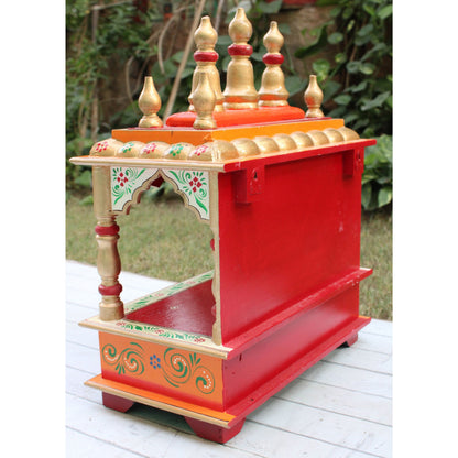 Wooden Temple Mandir For Home Indian