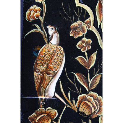 Wooden Hand Painted Beautiful Bird Window