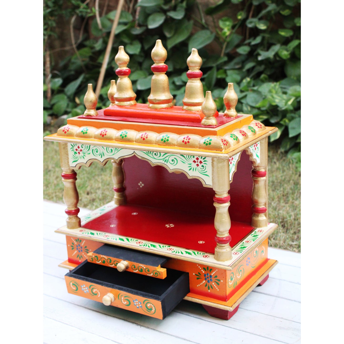 Wooden Temple Mandir For Home Indian