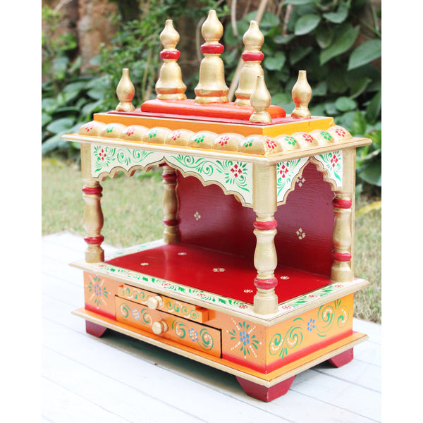 Wooden Temple Mandir For Home Indian
