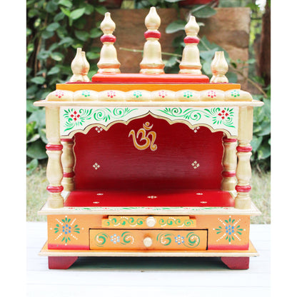 Wooden Temple Mandir For Home Indian