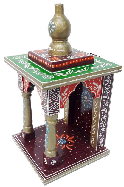 Handcrafted Wooden Temple For Home Model 1