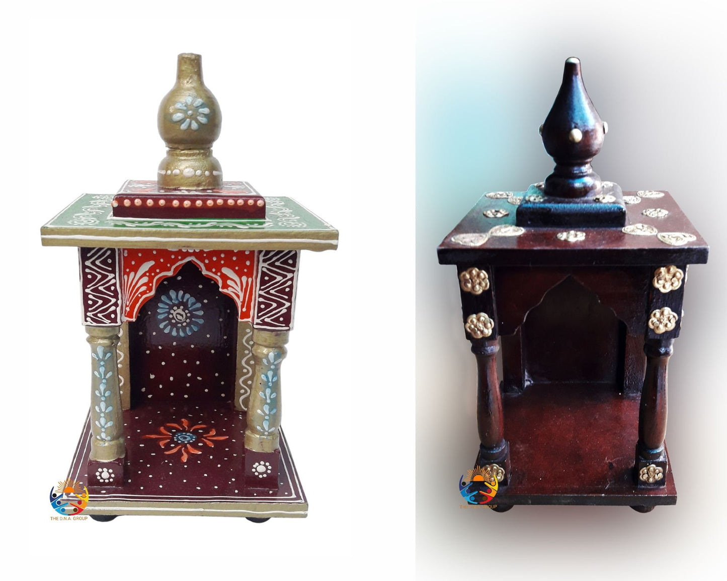 Handcrafted Wooden Temple For Home Model 1