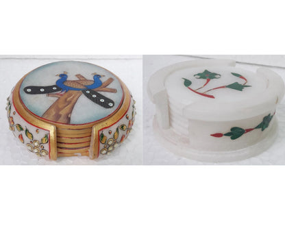 High Quality Marble Tea Coaster Model 1