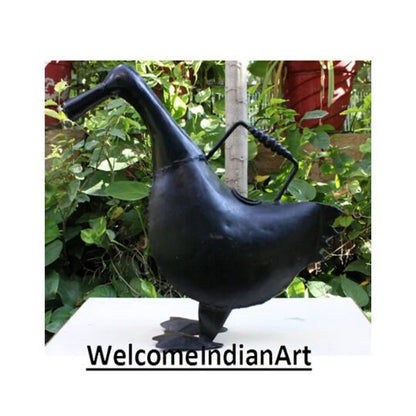 Old Vintage Iron Rooster Duck Model 1