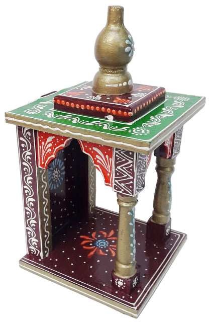 Handcrafted Wooden Temple For Home Model 1
