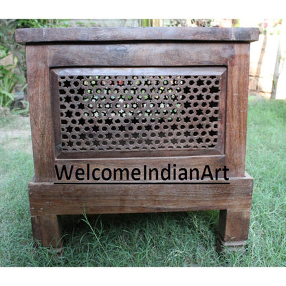 Indian Antique Wooden Coffee Table Model 1