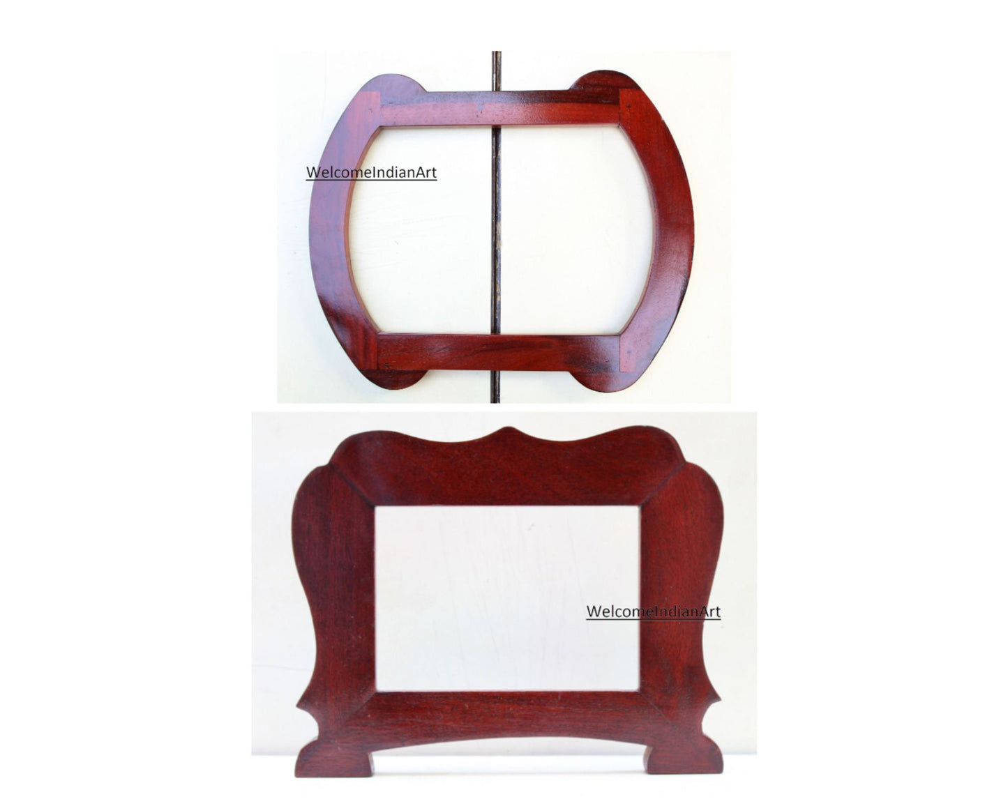 Handmade Polished Wooden Photo Frame