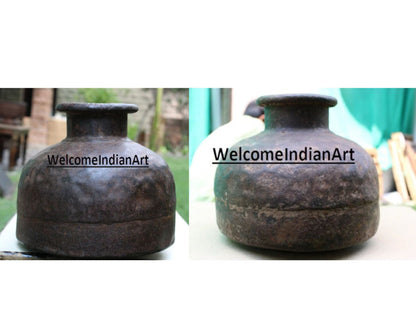 Antique Iron Pot Vintage Water Model 1