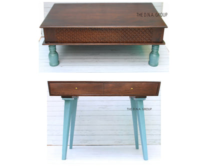 Indian Wooden Table Wooden Storage Model 1 :-