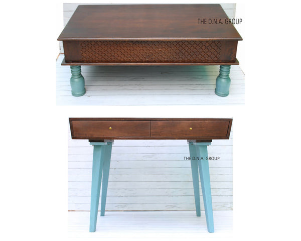 Indian Wooden Table Wooden Storage Model 1 :-