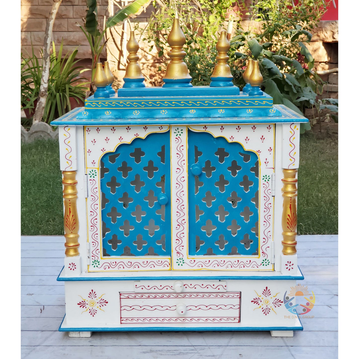 Wooden Wall Mount Temple Hindu Model 1
