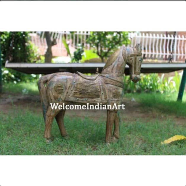 Wooden Handmade Rocking Horse Hand Model 1