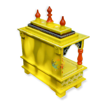 Hand painted Wooden Temple For Home