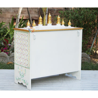 26"Wooden Temple Mandir For Home Indian