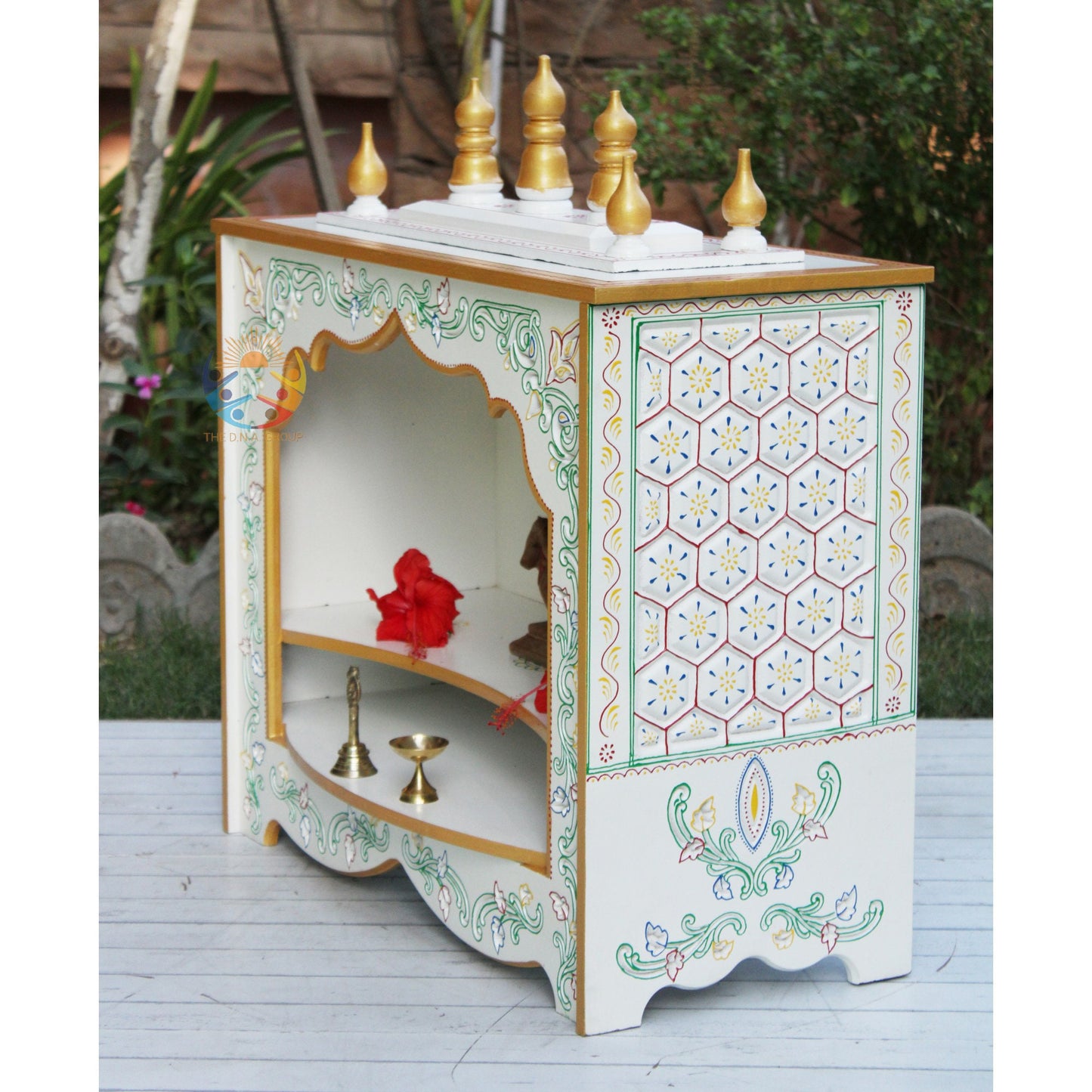 26"Wooden Temple Mandir For Home Indian