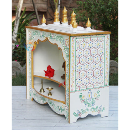 26"Wooden Temple Mandir For Home Indian