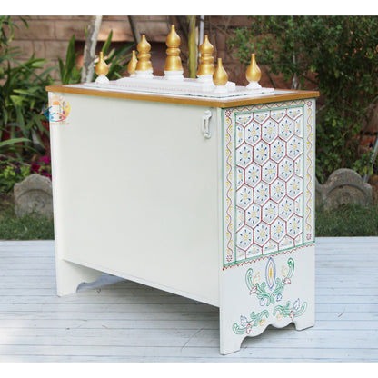 26"Wooden Temple Mandir For Home Indian