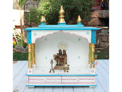 Luxurious Wooden Temple Mandir For Home