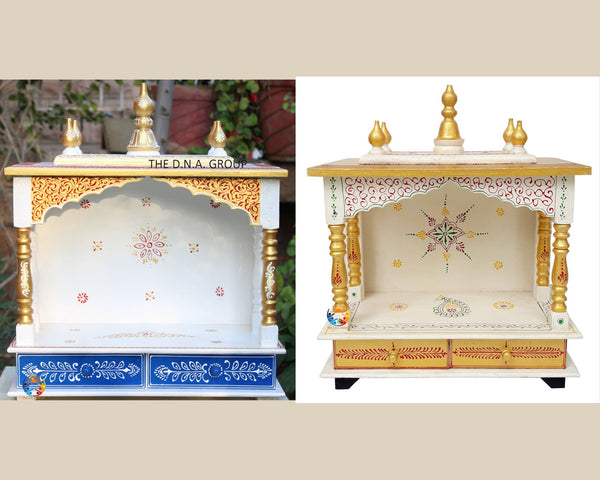 Indian Style Wooden Mandir
