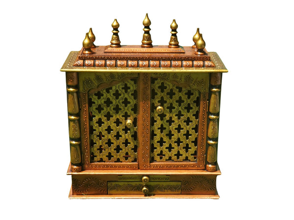 Traditional Unique Indian Wooden Copper