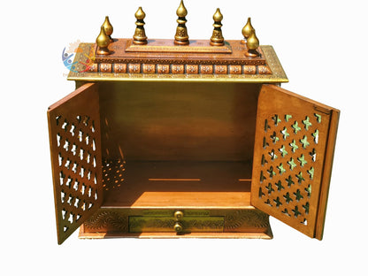 Traditional Unique Indian Wooden Copper