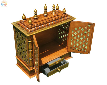 Traditional Unique Indian Wooden Copper