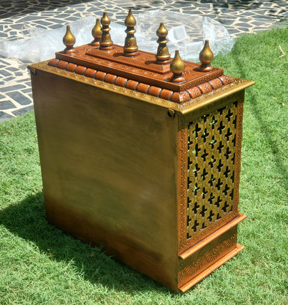 Traditional Unique Indian Wooden Copper