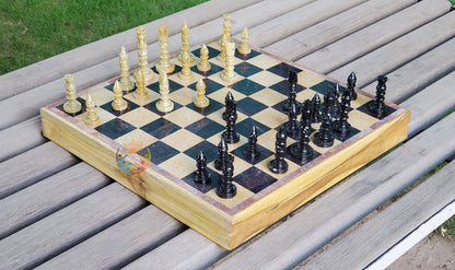 Handcrafted Collectible Chess Board Set