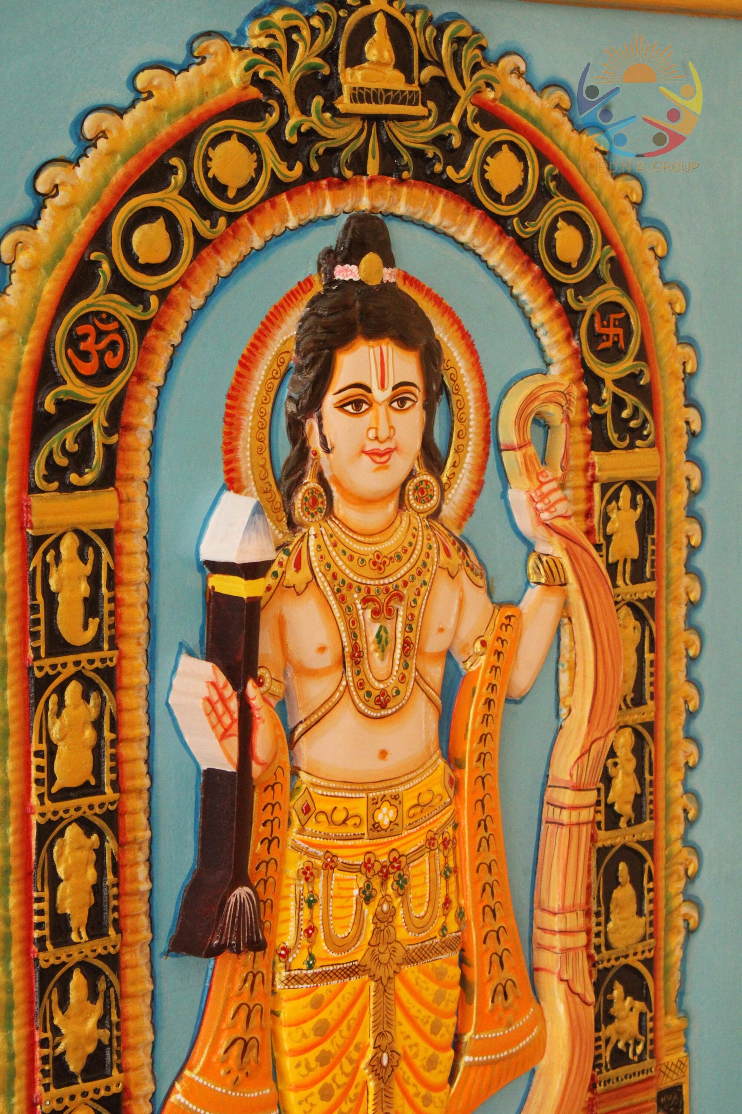 Balak Ram 3D Carved Frame/ Statue Shree Ram