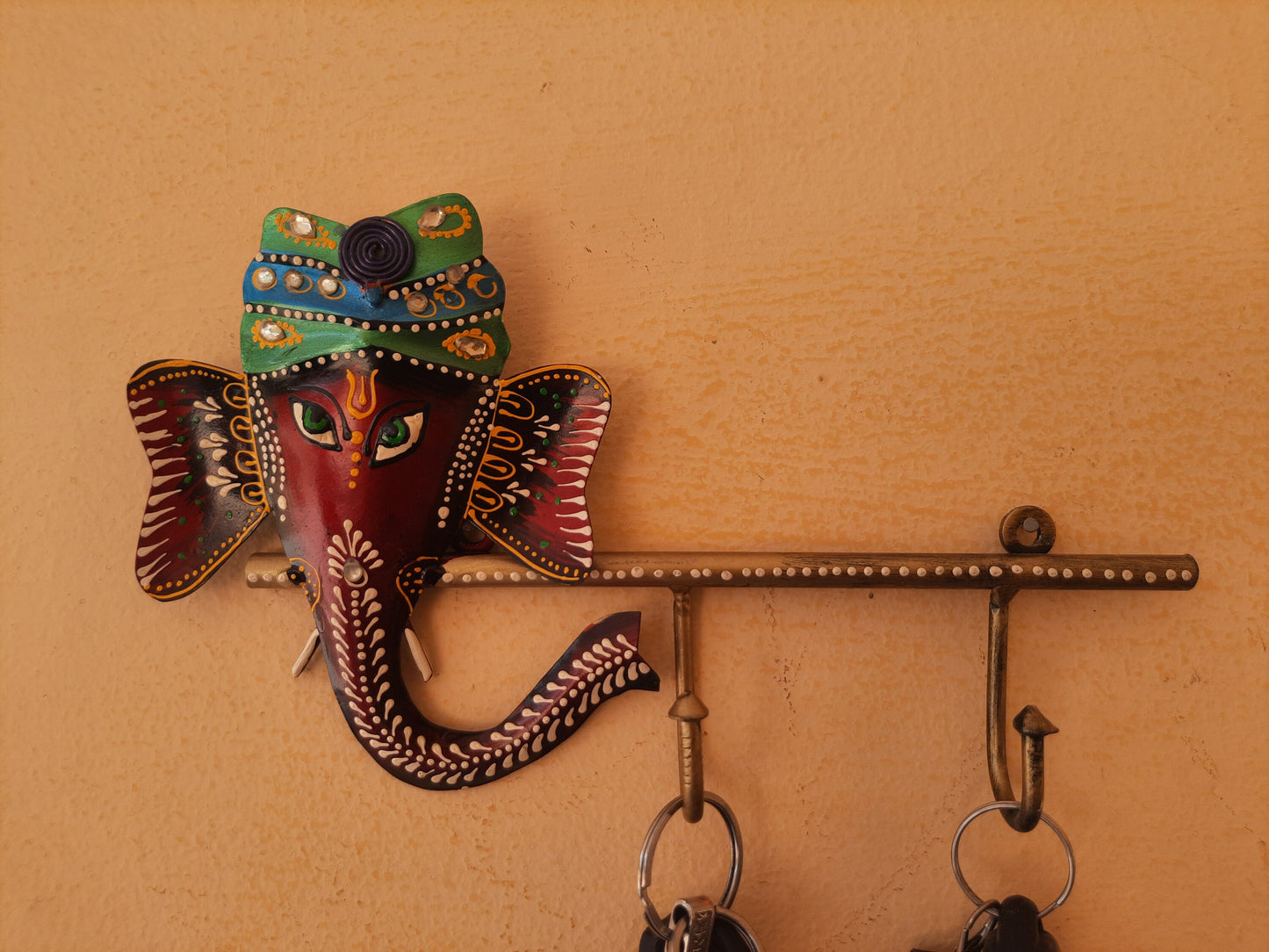 Iron Elegant Key Rack Organizer Bird Key Holder
