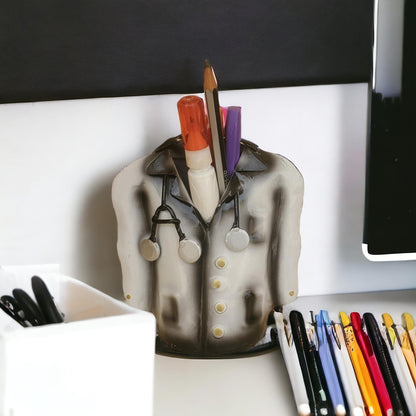 Elegant Handmade Iron Pen Holder Model 1